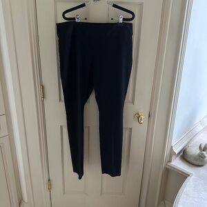 NINE WEST DRESSY FRONT ZIP CROPPED PANTS-SIZE 14/EUC